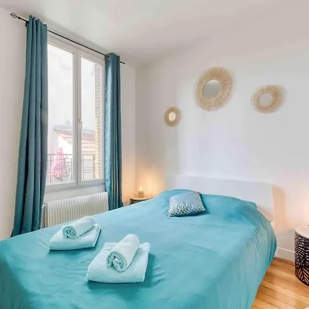Appartement Cosy Au Calme, Proche De Paris Et Du Rer B Gentilly Buitenkant foto